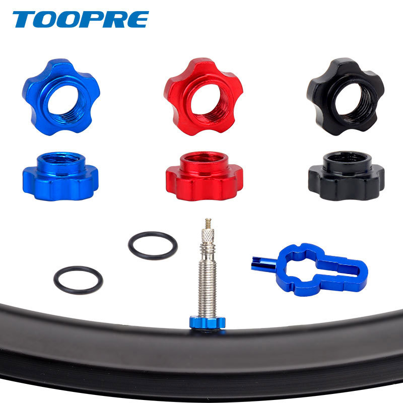 Tubeless Valve Core - Toopre-Adaptador de tuerca de conversión Schrader,