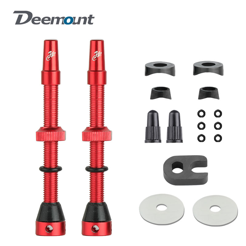 Tubeless Valve Core - Deemount-válvulas Presta de llanta de carbono