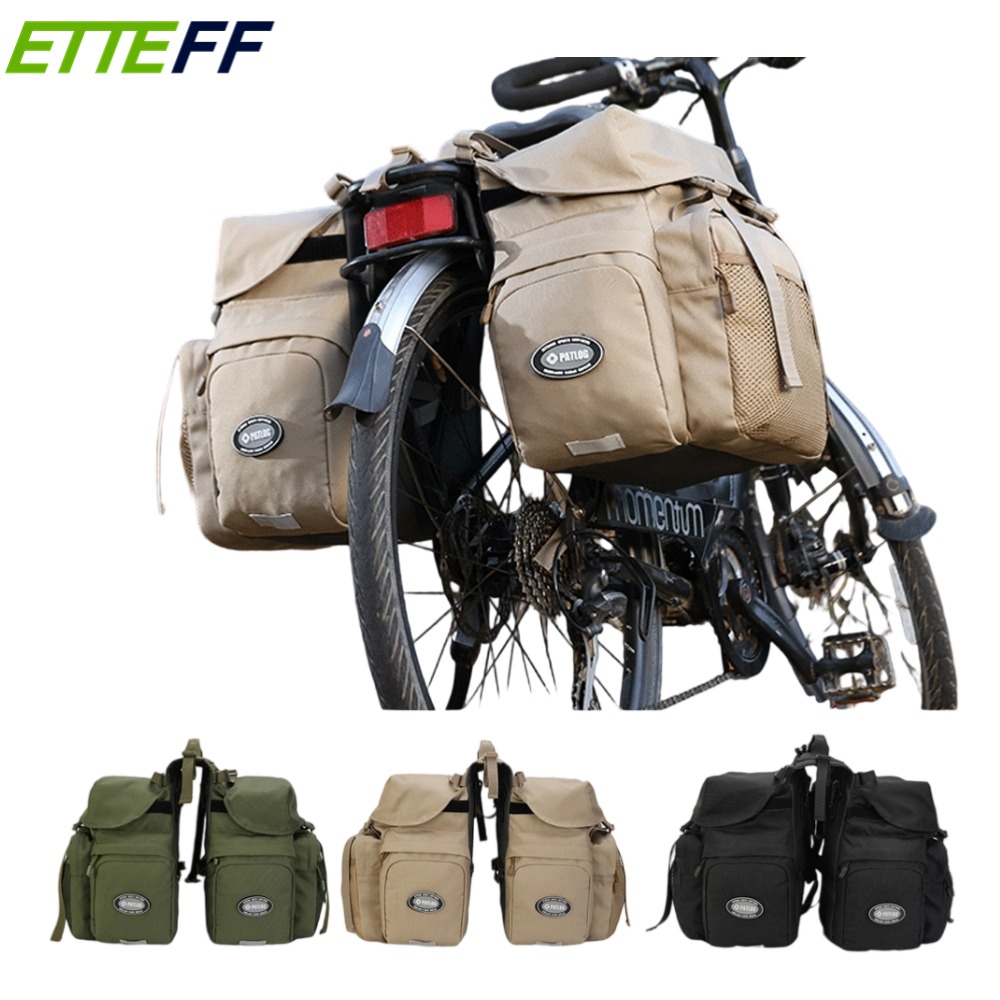 Mountain Biking In The Rain - 1 Uds. Alforjas impermeables para bicicleta