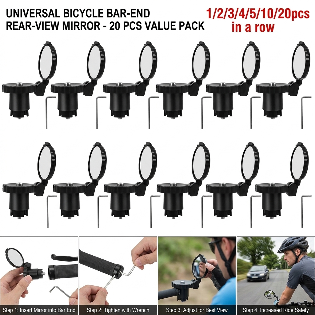 Mountain Biking Definition - Espejo Convexo Acrílico para Ciclismo al