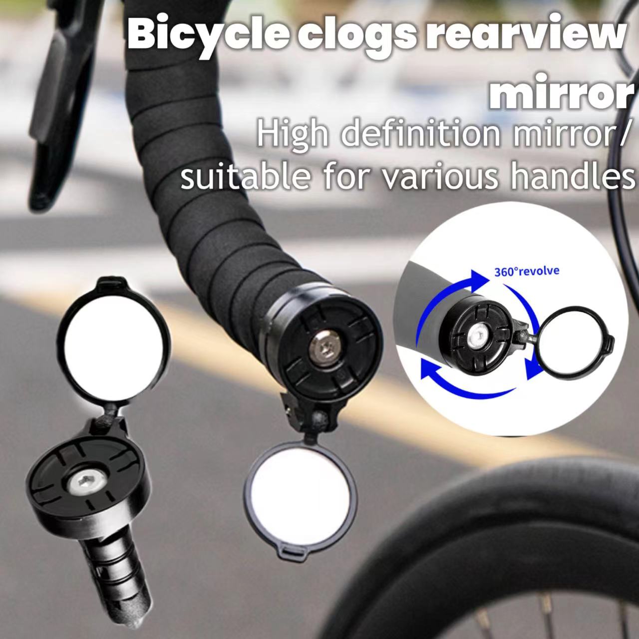 Mountain Biking Definition - Espejo retrovisor para bicicleta, espejo convexo