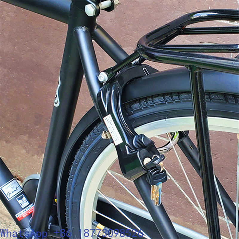 Mountain Biking Japan - Candado de herradura fijo para bicicleta,