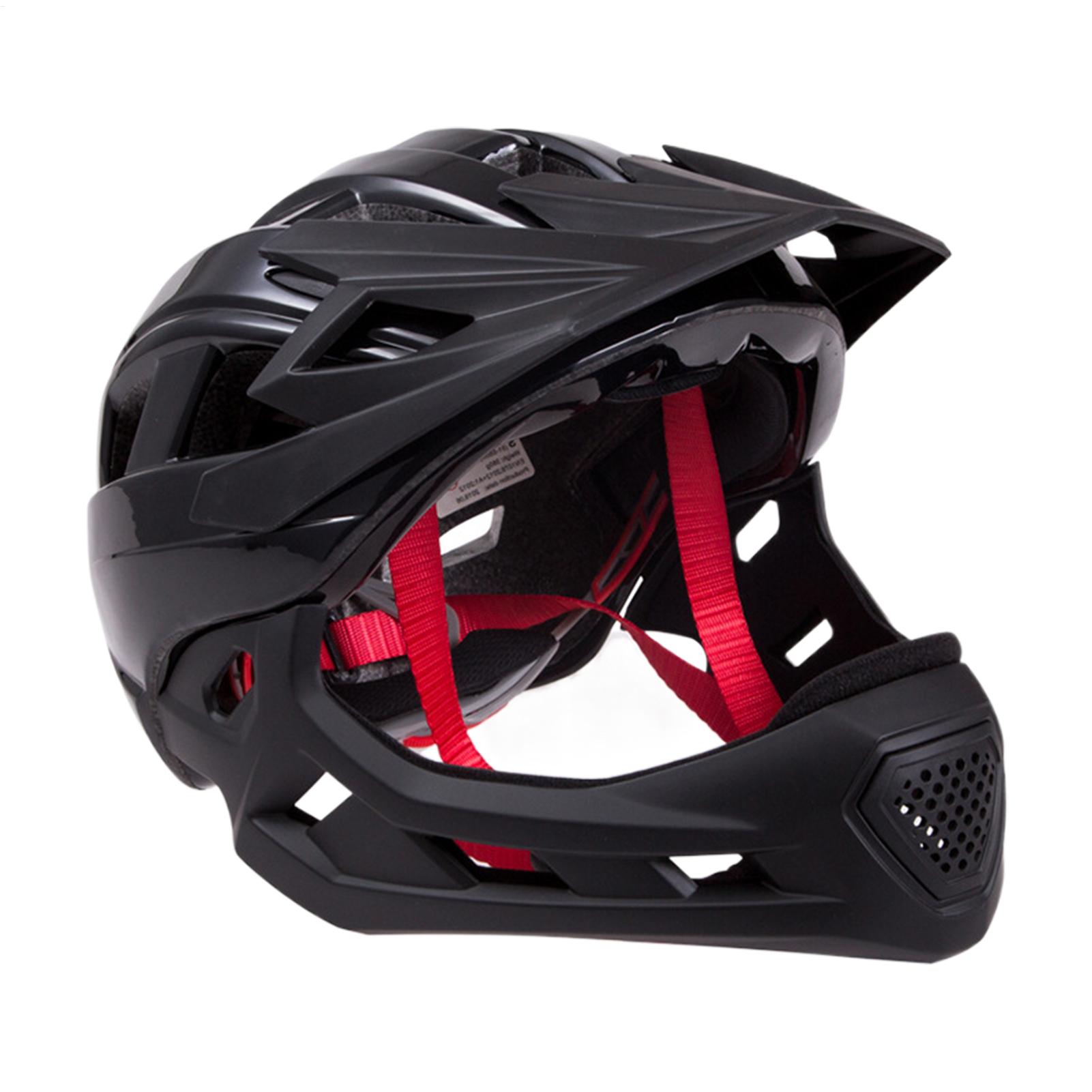 Mountain Biking Helmet Kids - Casco integral para niños con protector
