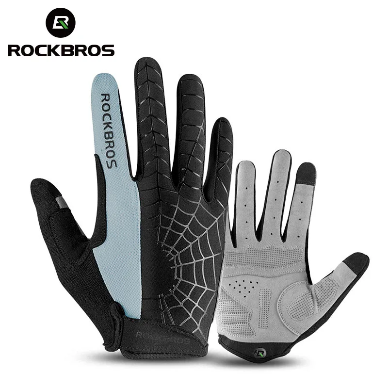 Mountain Biking Gear For Men - ROCKBROS-guantes de ciclismo de primavera para