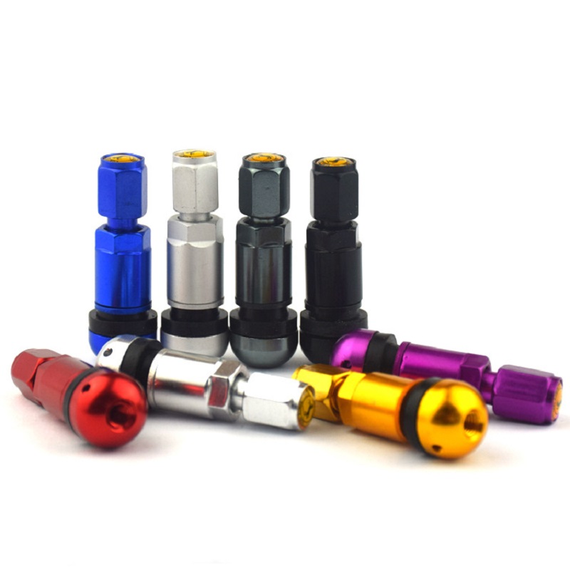 Tubeless Valve Core - 4 Uds. Tapas de vástagos de