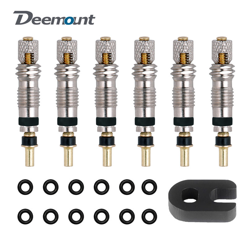 Tubeless Valve Core - Deemount-boquilla FV de latón con núcleo