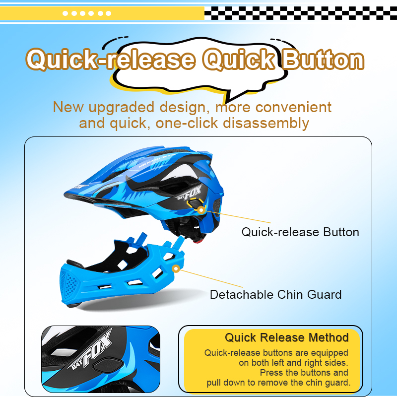 BATFOX-casco de bicicleta de c - Mountain Biking Helmet Kids reseña y precio