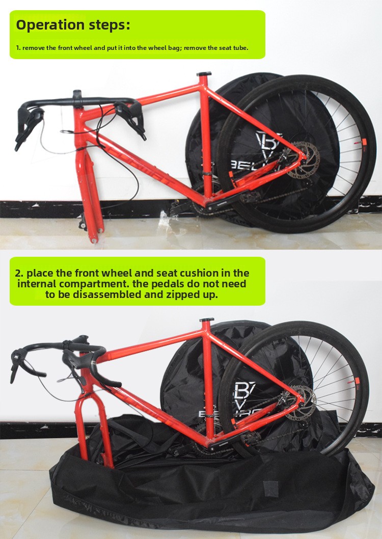 Bolsa de carga para bicicleta  - Mountain Biking In The Rain reseña y precio