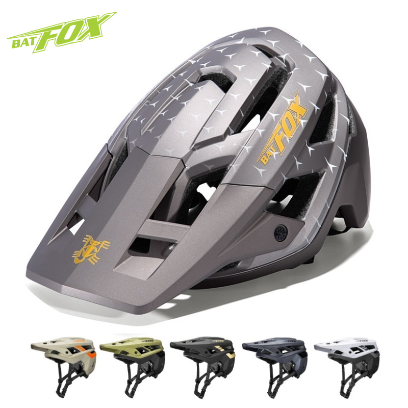 BATFOX-casco para bicicleta de - Mountain Biking Gear For Men reseña y precio