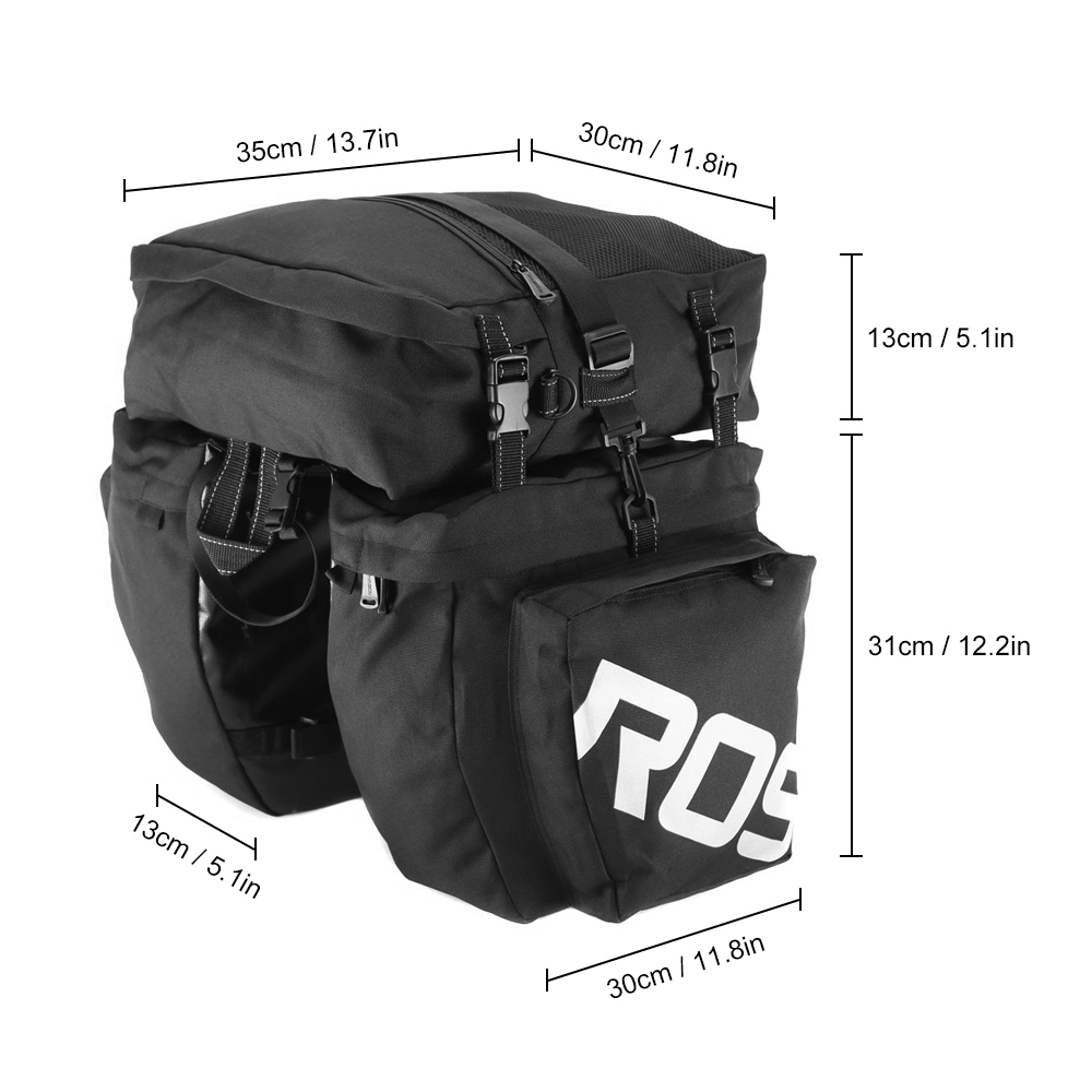 Bolsa multifunción 3 en 1 para - Mountain Biking In The Rain reseña y precio