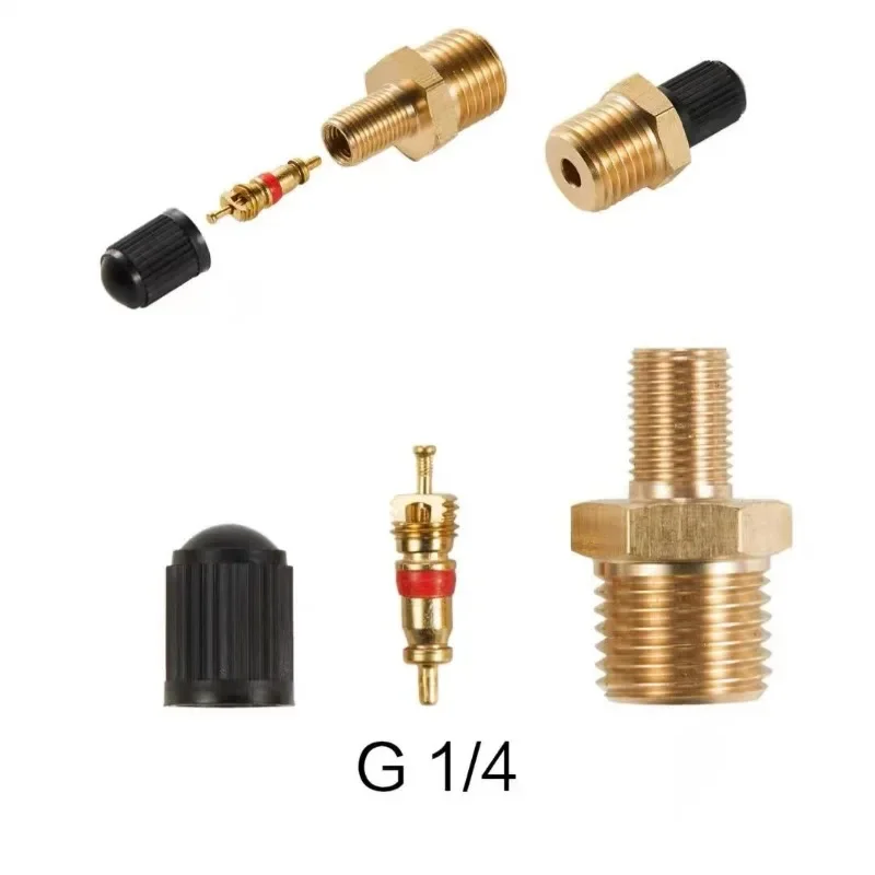 1/4 NPT 1/8 NPT M10 * 1 válvul - Tubeless Valve Core reseña y precio