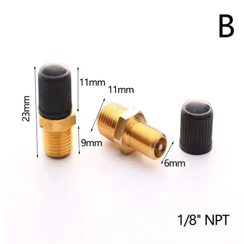 1/4 NPT 1/8 NPT M10 * 1 válvul - Tubeless Valve Core reseña y precio