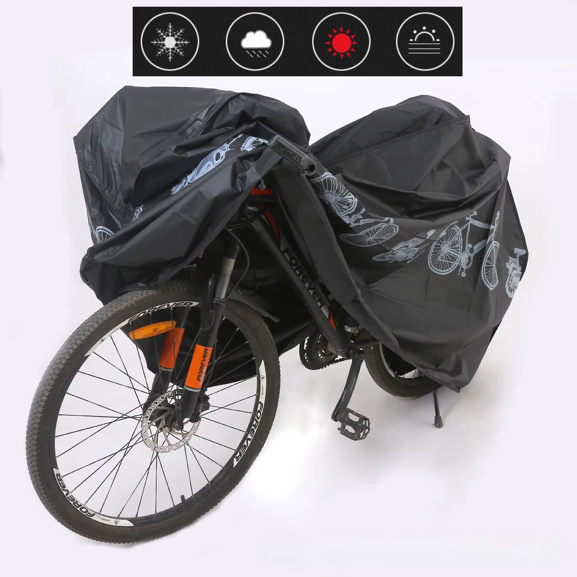 Funda Protectora Impermeable p - Mountain Biking In The Rain reseña y precio