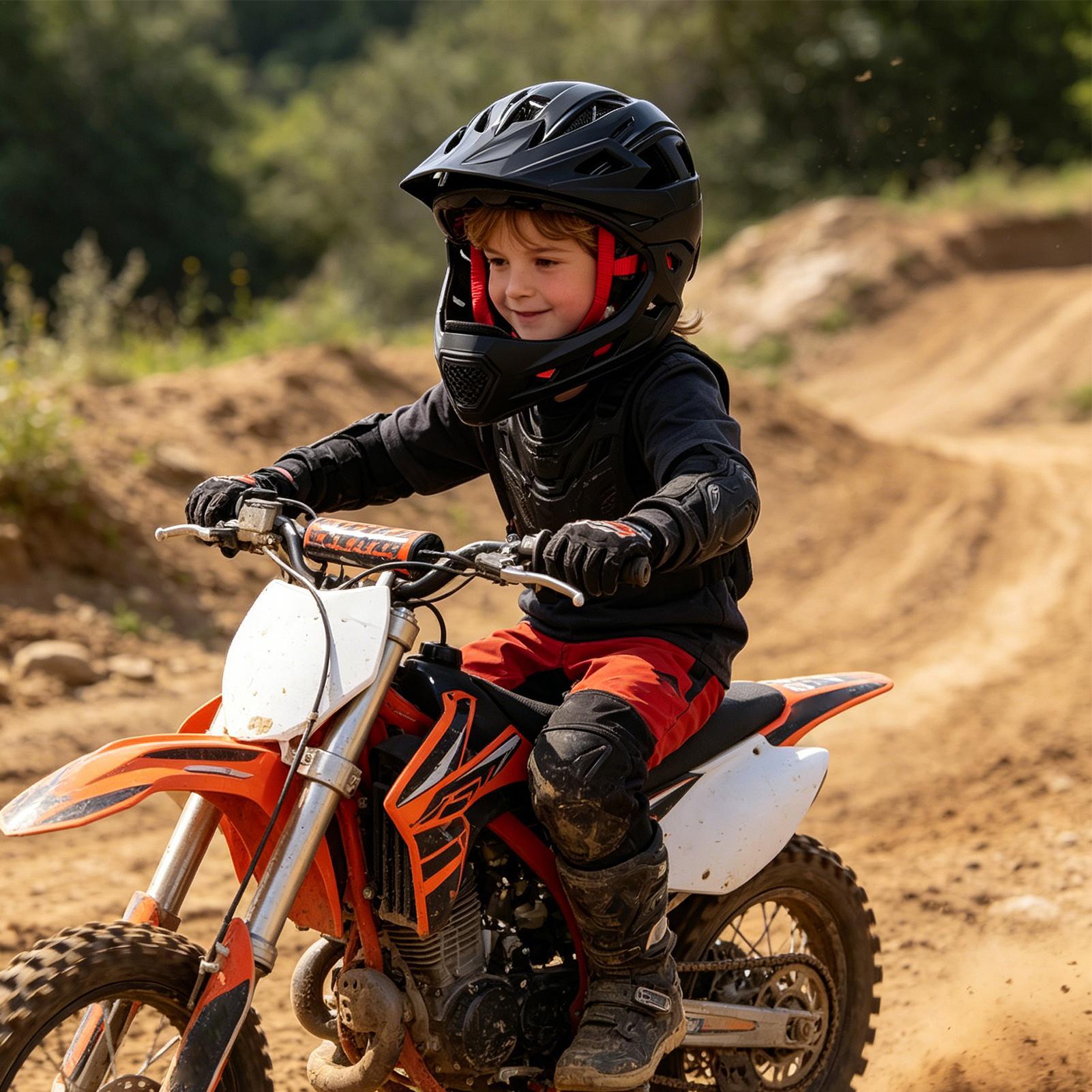 Casco de Motocross para niños, - Mountain Biking Helmet Kids reseña y precio