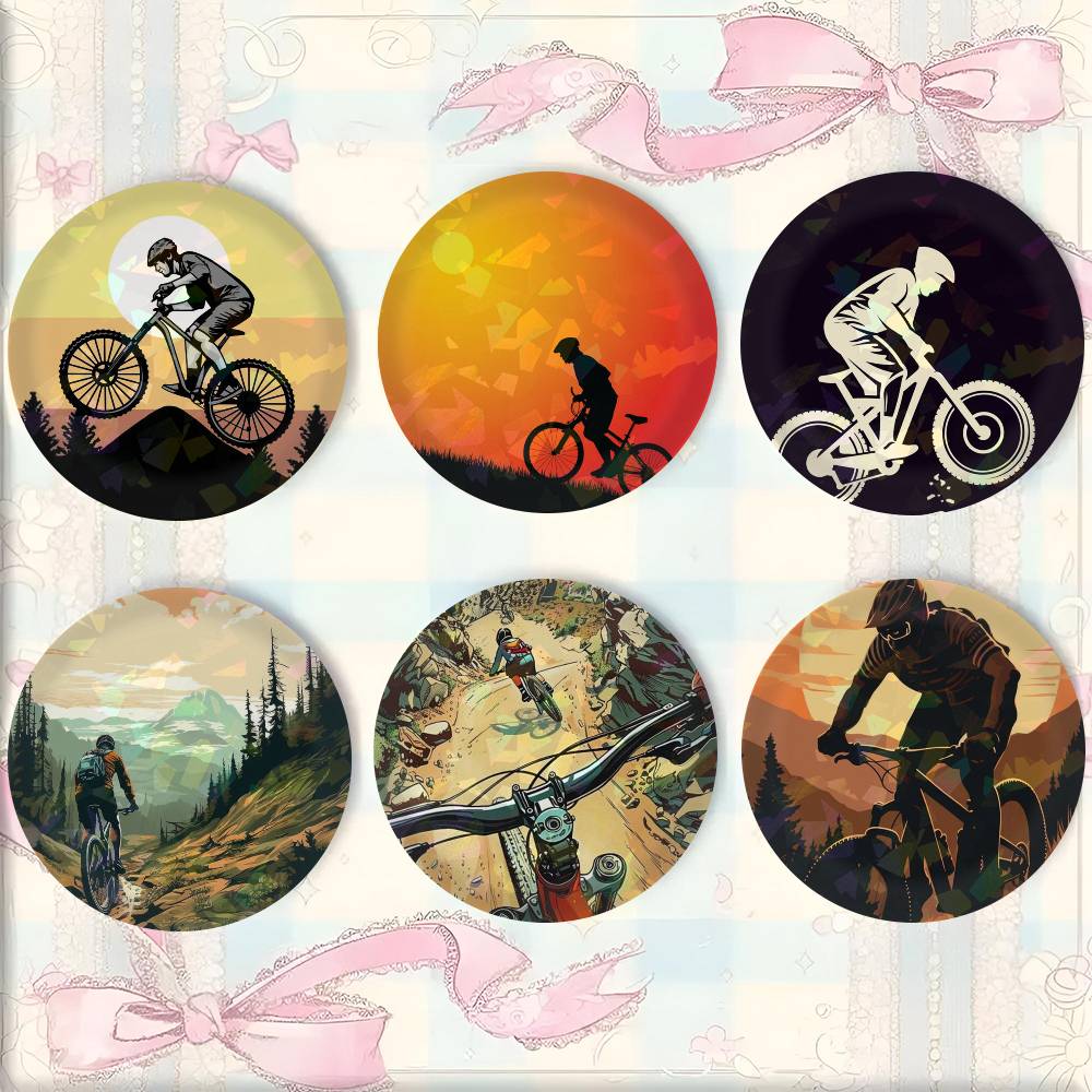 Broches redondos de dibujos an - Mountain Biking Japan reseña y precio