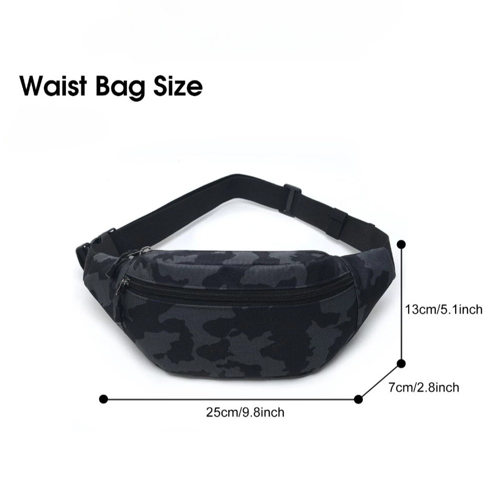 Riñonera cruzada para hombre,  - Mountain Biking Waist Pack reseña y precio