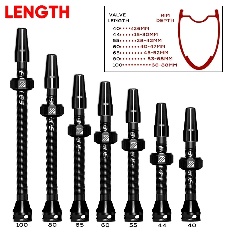 Válvulas Tubeless para Bicicle - Tubeless Valve Core reseña y precio