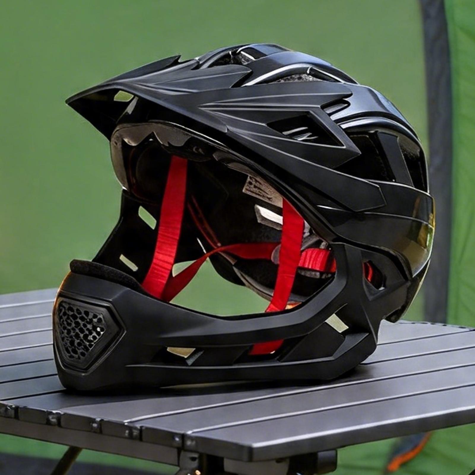 Casco integral para niños con  - Mountain Biking Helmet Kids reseña y precio