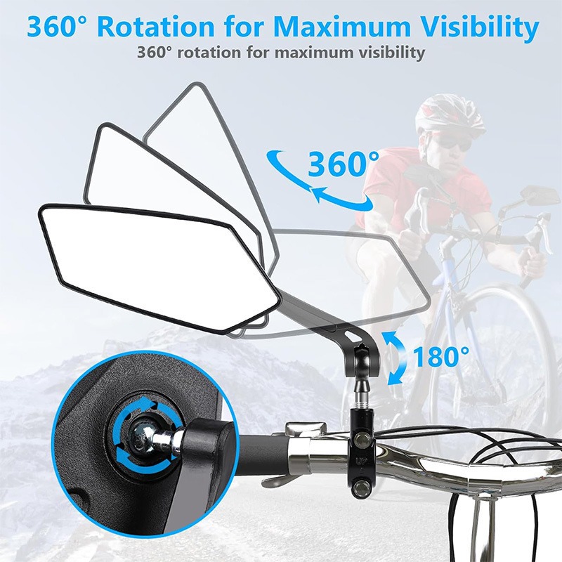 Espejo retrovisor de alta defi - Mountain Biking Definition reseña y precio