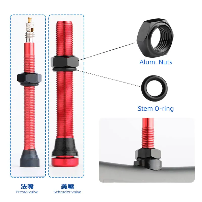 Piezas de boquilla de válvula  - Tubeless Valve Core reseña y precio
