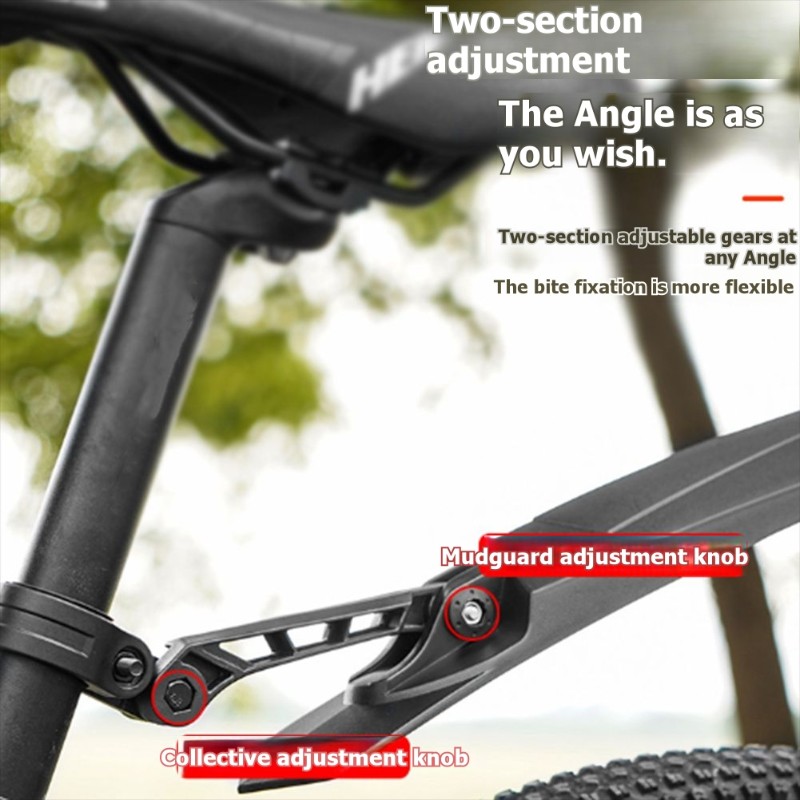 Juego de guardabarros para bic - Mountain Biking In The Rain reseña y precio