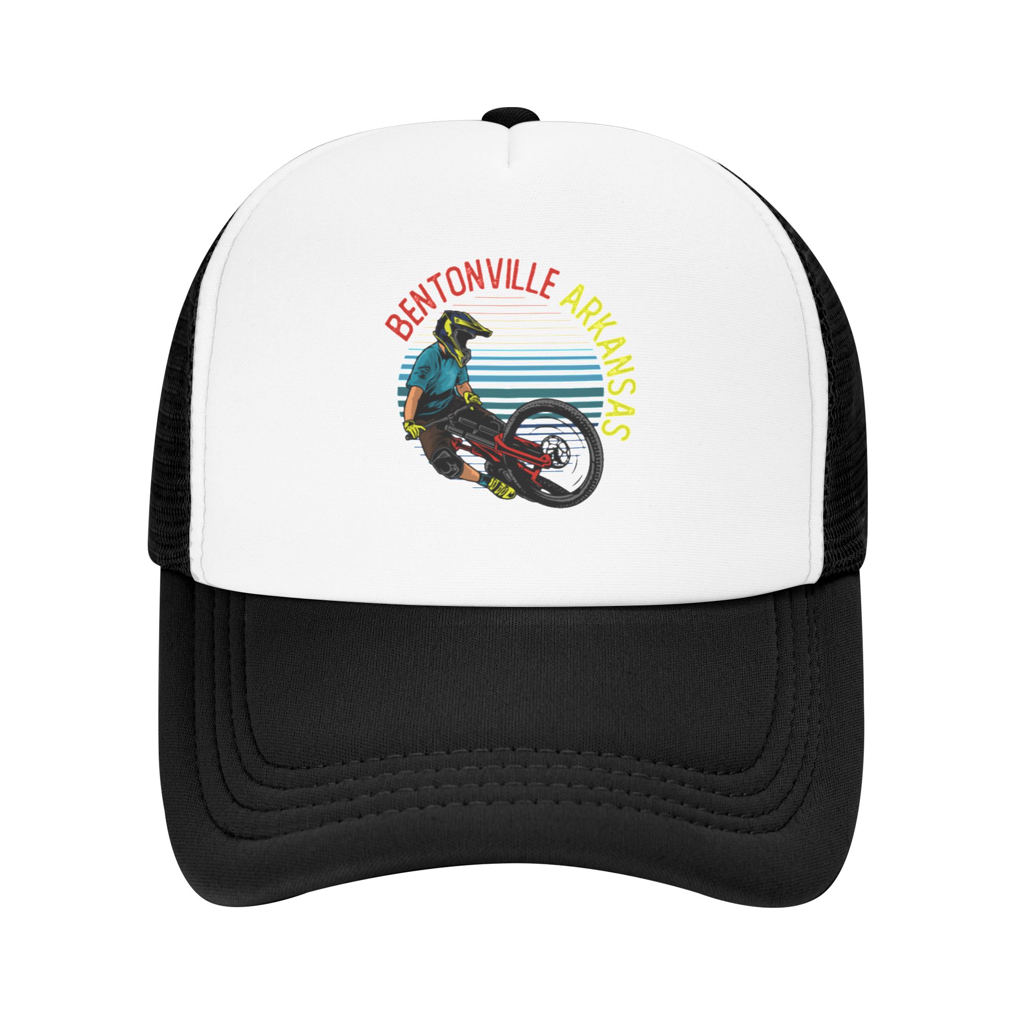 Gorra de béisbol de malla esti - Mountain Biking Bentonville reseña y precio