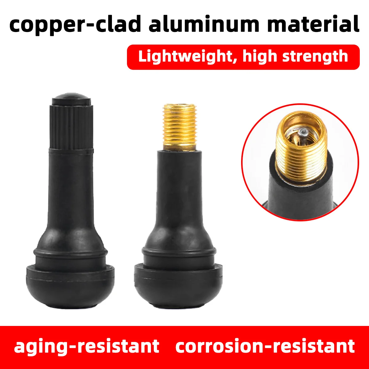 4/10/20/50/100PCS Válvulas de  - Tubeless Valve Core reseña y precio