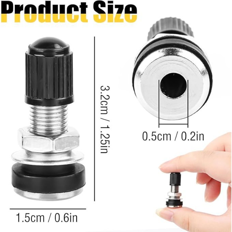 2 uds cubierta de válvula de n - Tubeless Valve Core reseña y precio