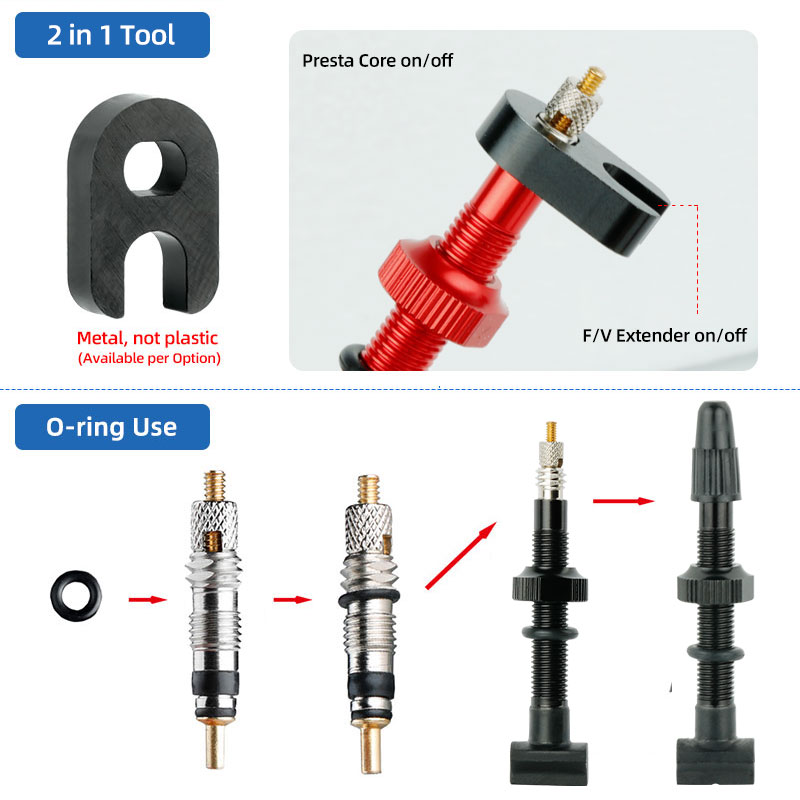 Deemount-boquilla FV de latón  - Tubeless Valve Core reseña y precio