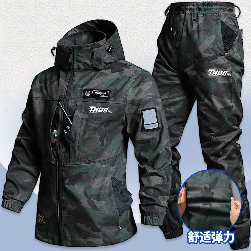 THORSOL-Conjunto de chaqueta d - Mountain Biking Jacket reseña y precio